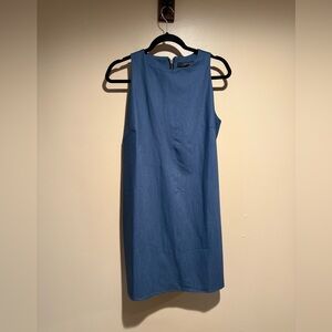 Metamorphoza Denim blue sleeveless dress